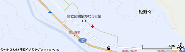 高知県高岡郡津野町姫野々401周辺の地図