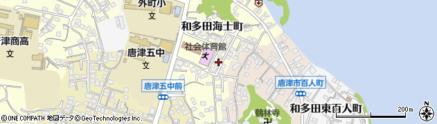 佐賀県唐津市和多田海士町周辺の地図