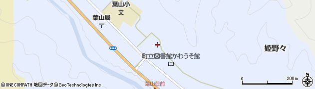 高知県高岡郡津野町姫野々446周辺の地図