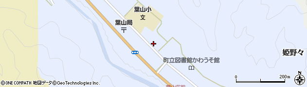 高知県高岡郡津野町姫野々517周辺の地図