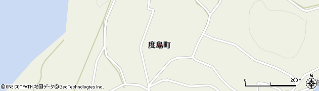 長崎県平戸市度島町周辺の地図