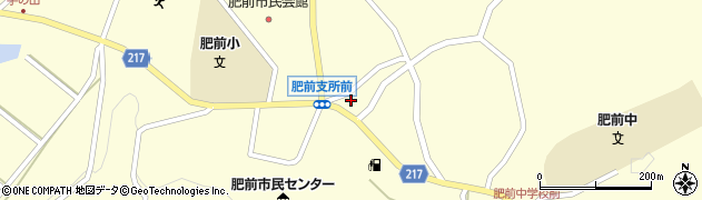 佐賀銀行肥前町支店 ＡＴＭ周辺の地図
