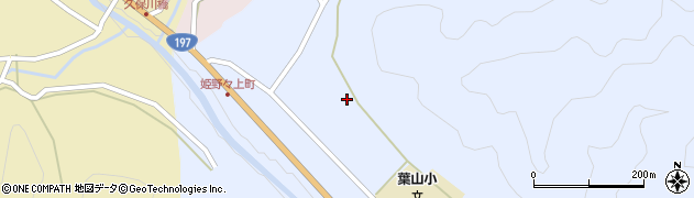 高知県高岡郡津野町姫野々553周辺の地図