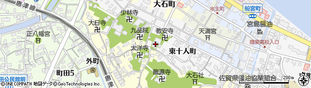 東雲寺周辺の地図