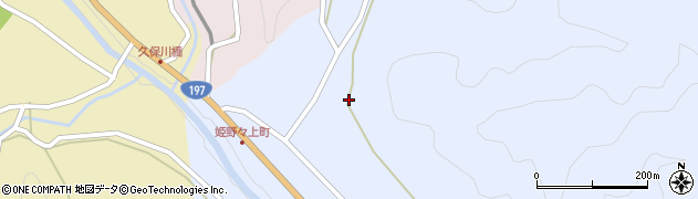 高知県高岡郡津野町姫野々559周辺の地図