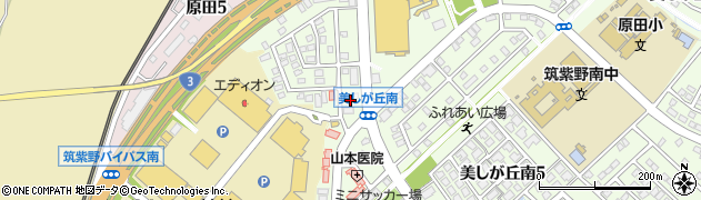 株式会社西日本シティ銀行　ＮＣＢローンプラザ・美しが丘周辺の地図