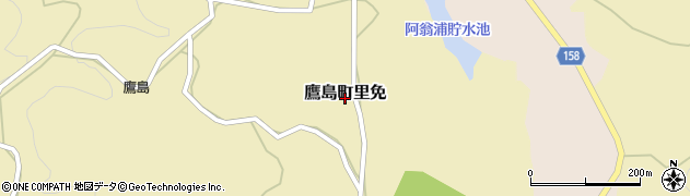 長崎県松浦市鷹島町里免周辺の地図