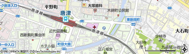 唐津焼協同組合周辺の地図