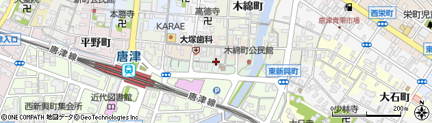 佐賀県唐津市京町1751周辺の地図