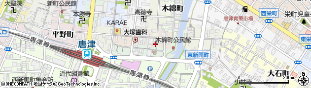 佐賀県唐津市本町1715周辺の地図