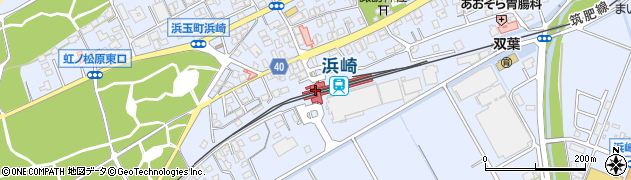 ほっともっと浜崎駅前店周辺の地図