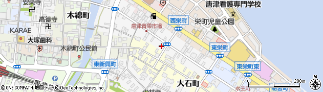 唐光堂メガネ店周辺の地図