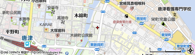 ＮＨＫ唐津報道室周辺の地図