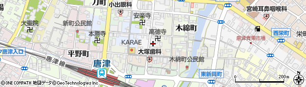 佐賀県唐津市中町1871周辺の地図