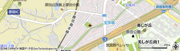 原田2号公園周辺の地図