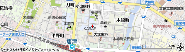 前田美容院周辺の地図