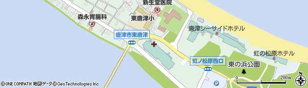 唐津ロイヤルホテルご宴会・会議室予約周辺の地図