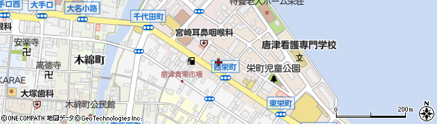 佐賀県唐津市栄町2569周辺の地図
