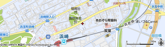 隈本時計店周辺の地図