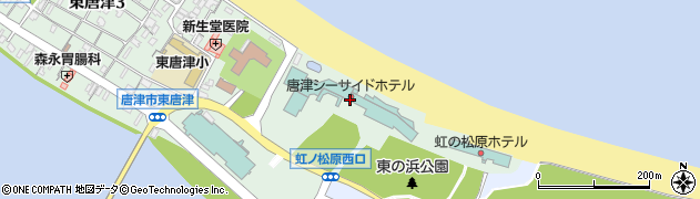 唐津シーサイドホテル周辺の地図