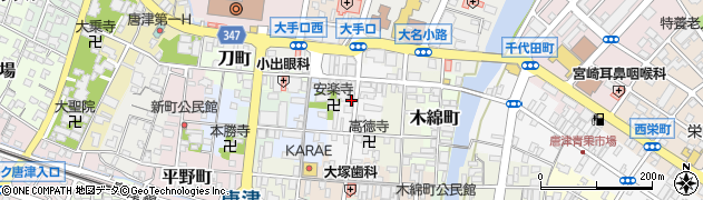 佐賀県唐津市中町1834周辺の地図