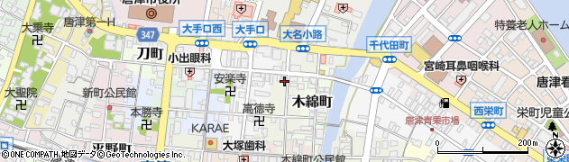 佐賀県唐津市本町1892周辺の地図