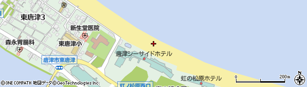 松浦潟周辺の地図
