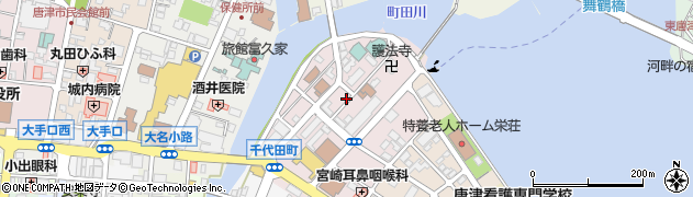 唐津市旅館協同組合周辺の地図