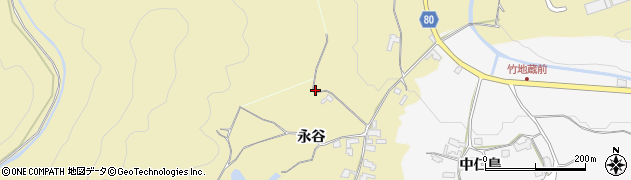 福岡県朝倉市永谷1131周辺の地図