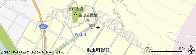 佐賀県唐津市浜玉町谷口周辺の地図