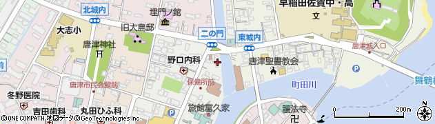 城内ホテル予約受付周辺の地図