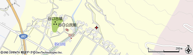 佐賀県唐津市浜玉町谷口498周辺の地図