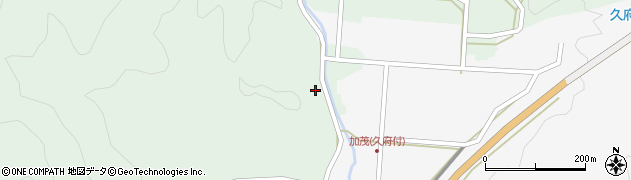 高知県安芸郡北川村加茂294周辺の地図