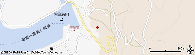 長崎県松浦市鷹島町阿翁免602周辺の地図
