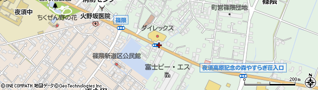 ＥＮＥＯＳ夜須ＳＳ周辺の地図