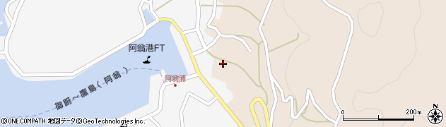 長崎県松浦市鷹島町阿翁免606周辺の地図