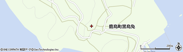 長崎県松浦市鷹島町黒島免122周辺の地図