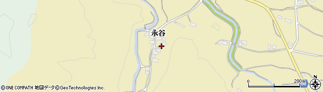 福岡県朝倉市永谷1746周辺の地図