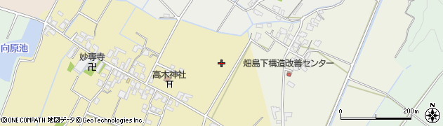 福岡県筑前町（朝倉郡）長者町周辺の地図