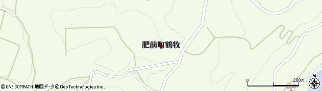 佐賀県唐津市肥前町鶴牧周辺の地図