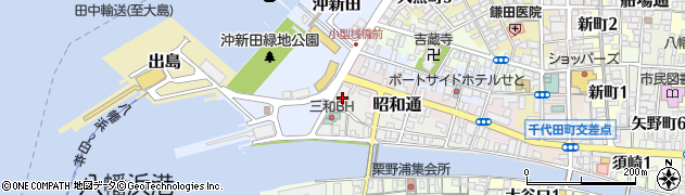 萩森かまぼこ店周辺の地図