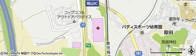 スーパーＤ’ステーション筑紫野店周辺の地図