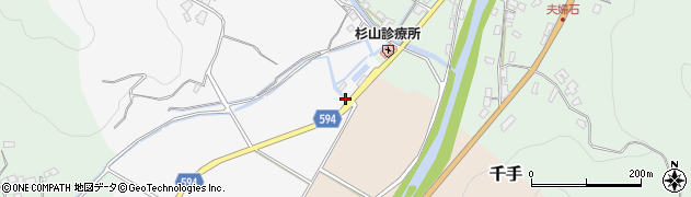 福岡県朝倉市甘水1263周辺の地図
