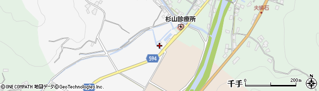 福岡県朝倉市甘水1262周辺の地図