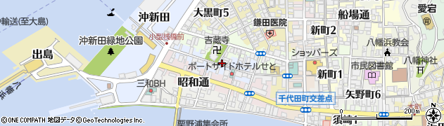 八幡浜蒲鉾協組周辺の地図