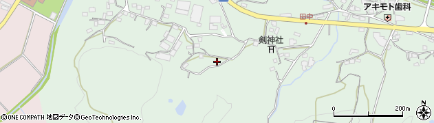大分県国東市安岐町西本周辺の地図