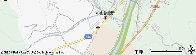 福岡県朝倉市甘水1260周辺の地図