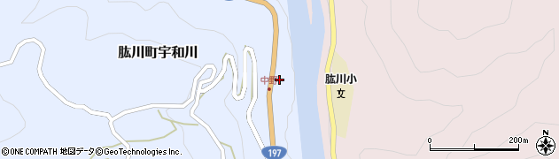 大洲消防署川上支署周辺の地図
