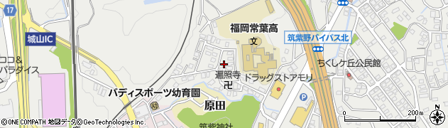 福岡県筑紫野市筑紫885周辺の地図