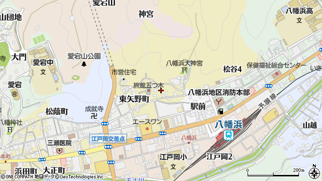 〒796-0023 愛媛県八幡浜市神宮前の地図